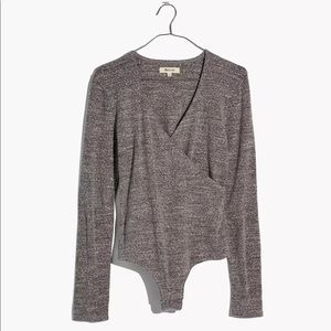 Madewell Wrapped Bodysuit, size small